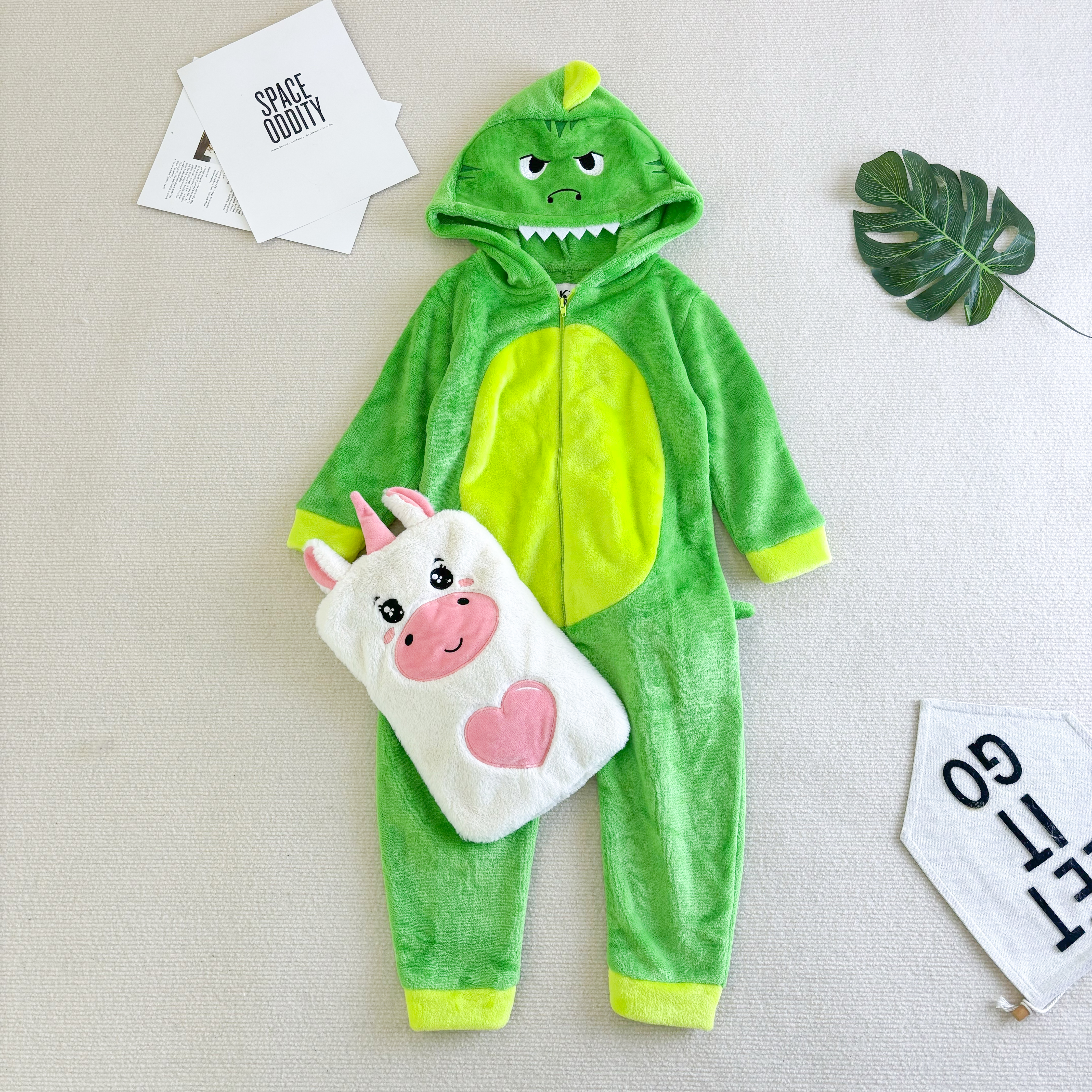 Plush Kigurumi with hot water bottle Pluszowe Kigurumi z termoforem