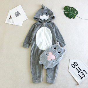 Pluszowy polar z kapturem Baby Animal Kigurumi Oeko-tex