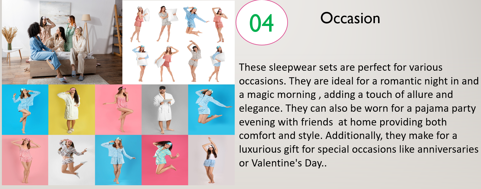 Satynowa piżama damska jedwabista