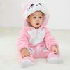 Premium zwierzęcy flanelowy koralowy komplet piżam Sherpa, polar Kigurumi dla dzieci i maluchów ciepły, przytulny i zabawny stylowy Cosplay 