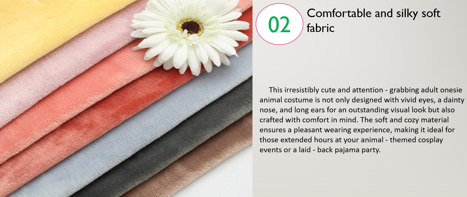 Fabric Fleece Kigurumi Kigurumi Tkanina