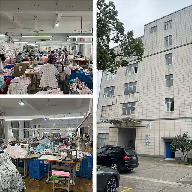 Obszar kontroli jakości piżamy