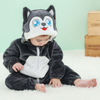 Premium zwierzęcy flanelowy koralowy komplet piżam Sherpa, polar Kigurumi dla dzieci i maluchów ciepły, przytulny i zabawny stylowy Cosplay 